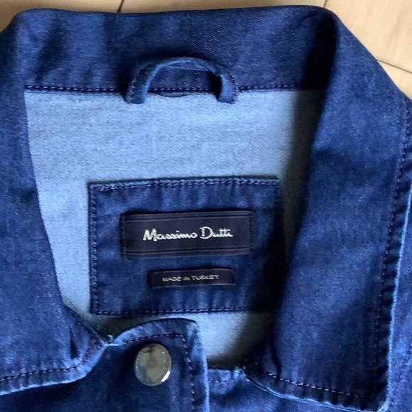 Demin jacket Massimo Dutti -blue - Picture 1 of 8